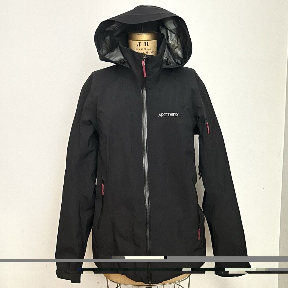 Arc’teryx Sentinel Insulated Jacket Womens XL Black Gore-Tex RECCO Ski